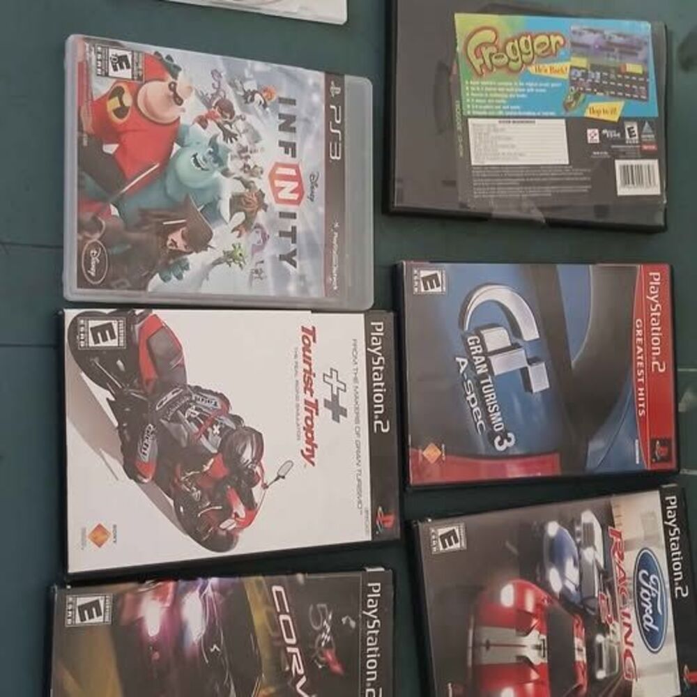PS2, PS3, Frogger Games